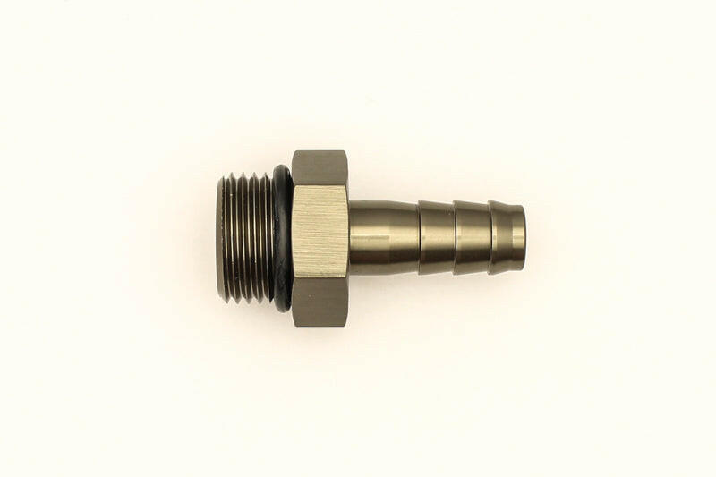 DeatschWerks 8AN ORB Male To 3/8in. Male Triple Barb Fitting (Incl. O-Ring) Fittings DeatschWerks