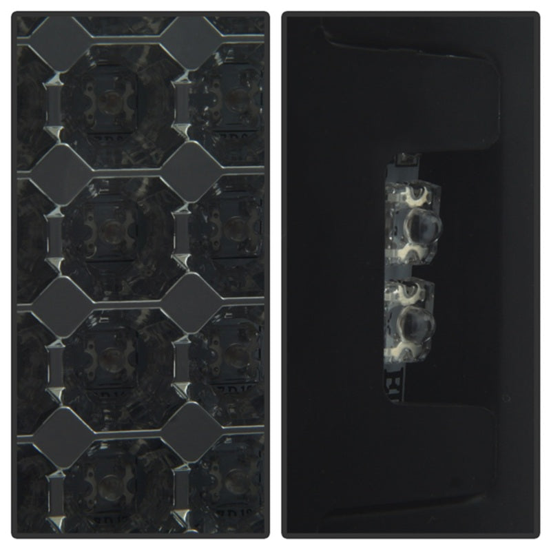 Spyder 08-16 Ford Super Duty LED Tail Lights Black Smoke ALT-YD-FS07-LED-BSM Tail Lights SPYDER