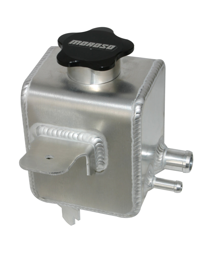 Moroso 05-10 Ford Mustang Power Steering Tank - Aluminum Expansion Tanks Moroso