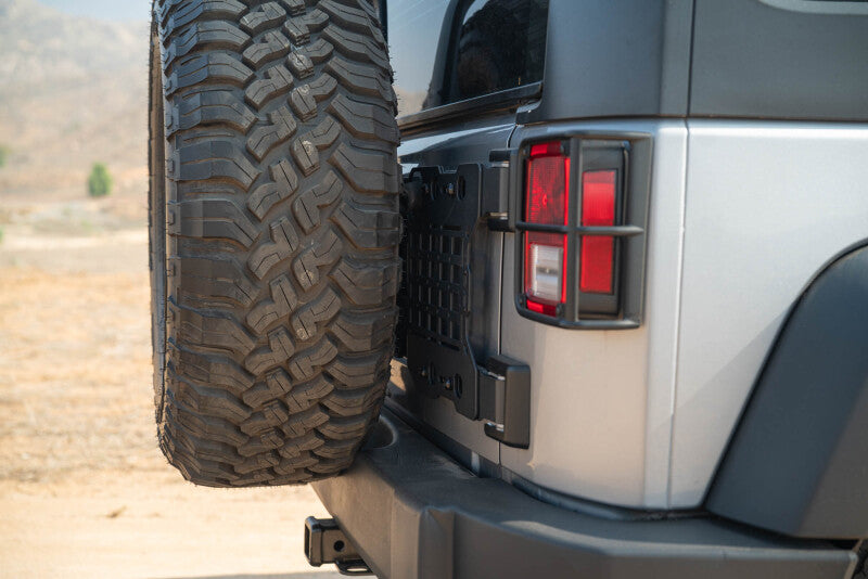 DV8 Offroad 2007-2018 Jeep Wrangler JK Tailgate Reinforcement Molle Panel Exterior Trim DV8 Offroad