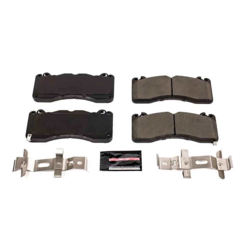 Power Stop 15-19 Ford Mustang Front Z23 Evolution Sport Brake Pads w/Hardware Brake Pads - Performance PowerStop