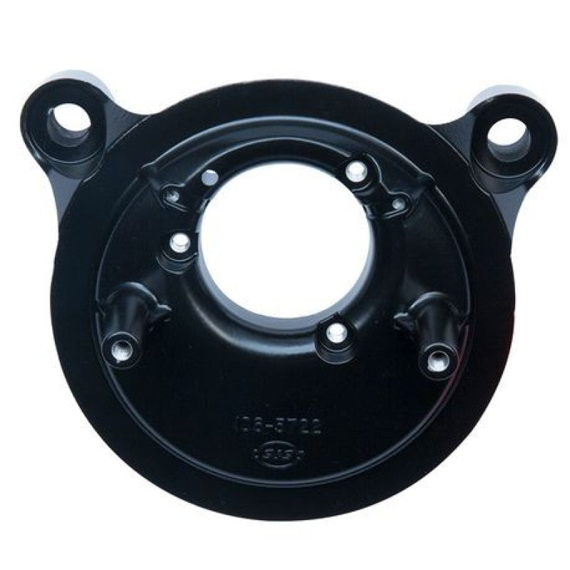 S&S Cycle 1993+ Stock CV Carburetor Air Cleaner Backplate - Black Air Intake Components S&S Cycle