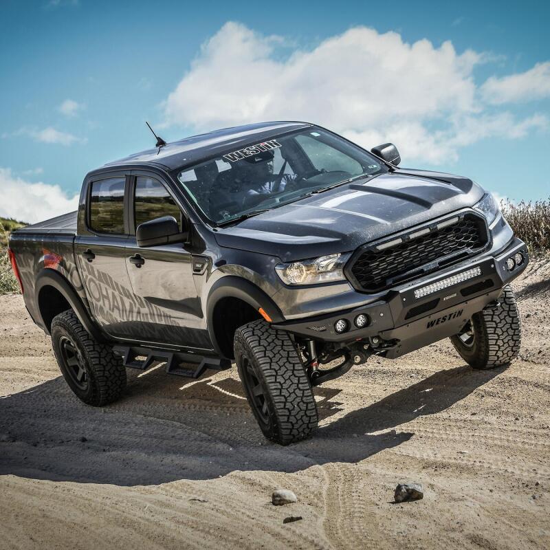 Westin 19-21 Ford Ranger Pro-Mod Front Bumper - Tex. Blk Bumpers - Steel Westin