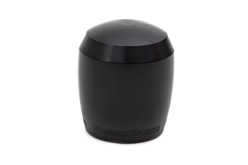 GrimmSpeed Stubby Shift Knob Black Delrin - M12x1.25 Shift Knobs GrimmSpeed