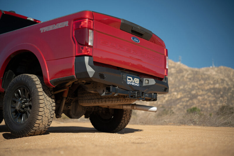 DV8 Offroad 2017-2025 Ford Super Duty Spec Series Rear Bumper Bumpers - Steel DV8 Offroad