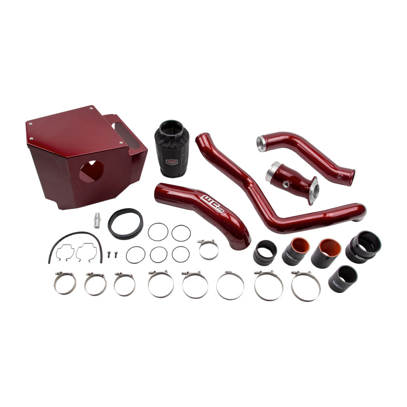 Wehrli 20-25 Chevrolet Duramax L5P Stage 2 High Flow Intake Bundle Kit - Fine Texture Black Cold Air Intakes Wehrli