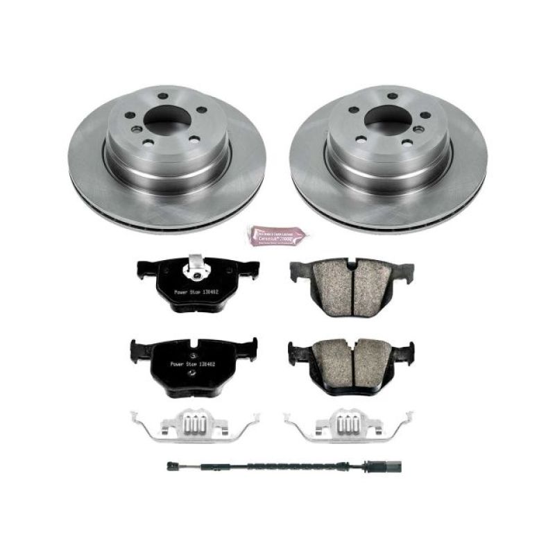 Power Stop 16-18 BMW X5 Rear Autospecialty Brake Kit Brake Kits - OE PowerStop