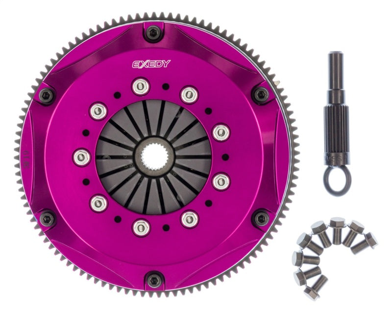 Exedy 1989-1994 Nissan 240SX Hyper Twin Cerametallic Clutch Sprung Center Disc Push Type Cover Clutch Kits - Multi Exedy
