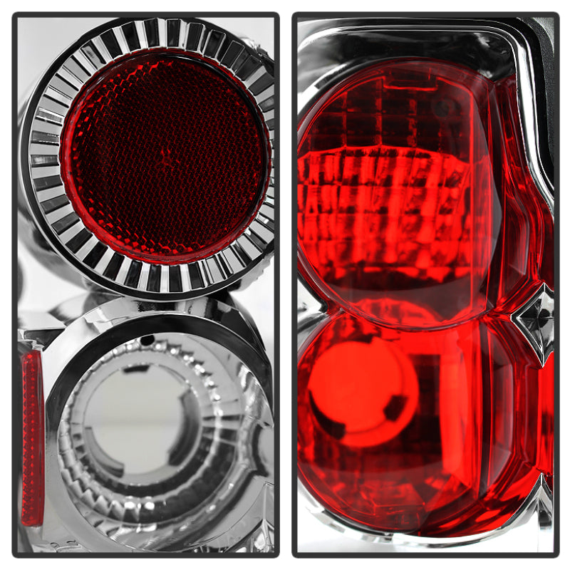 Spyder Ford F150 87-96/Ford Bronco 88-96 Euro Style Tail Lights Chrome ALT-YD-FF15089-C Tail Lights SPYDER