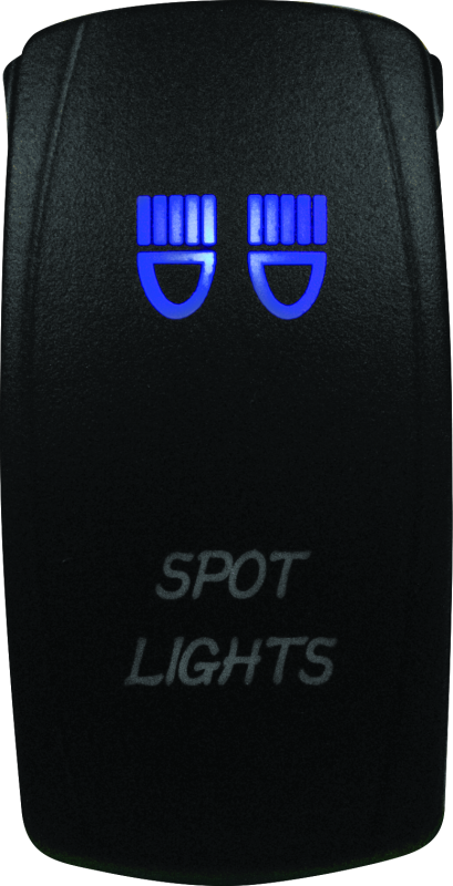 DragonFire Racing Lighted Switch Spot Light On/Off Blue Relays DragonFire Racing