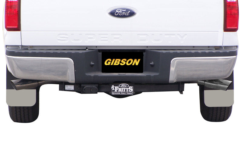 Gibson 08-09 Ford F-250 Super Duty FX4 5.4L 2.5in Cat-Back Dual Extreme Exhaust - Aluminized Catback Gibson