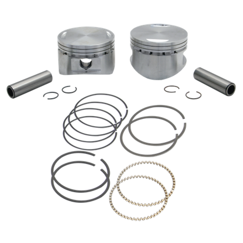 S&S Cycle 84-99 BT 3-5/8in x 4-5/8in Standard Piston Set Piston Sets - Powersports S&S Cycle