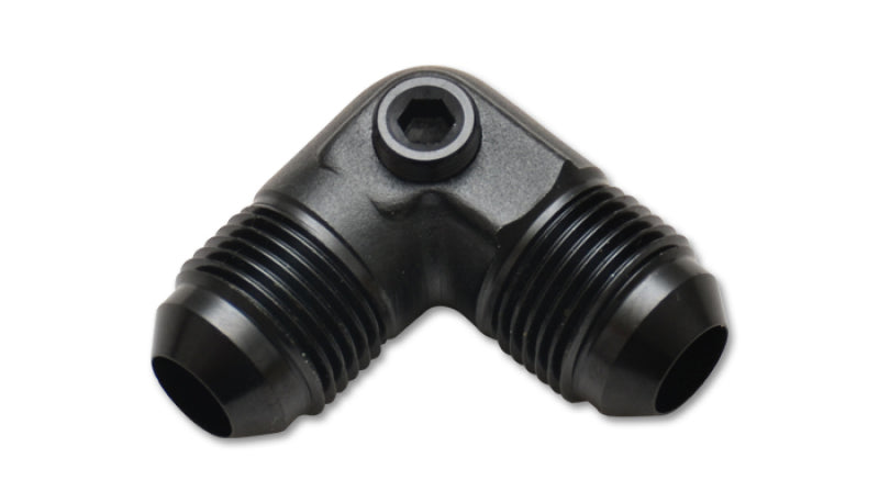 Vibrant -6AN to -6AN Male 90 Degree Union Adapter Fitting with 1/8in NPT Port Fittings Vibrant