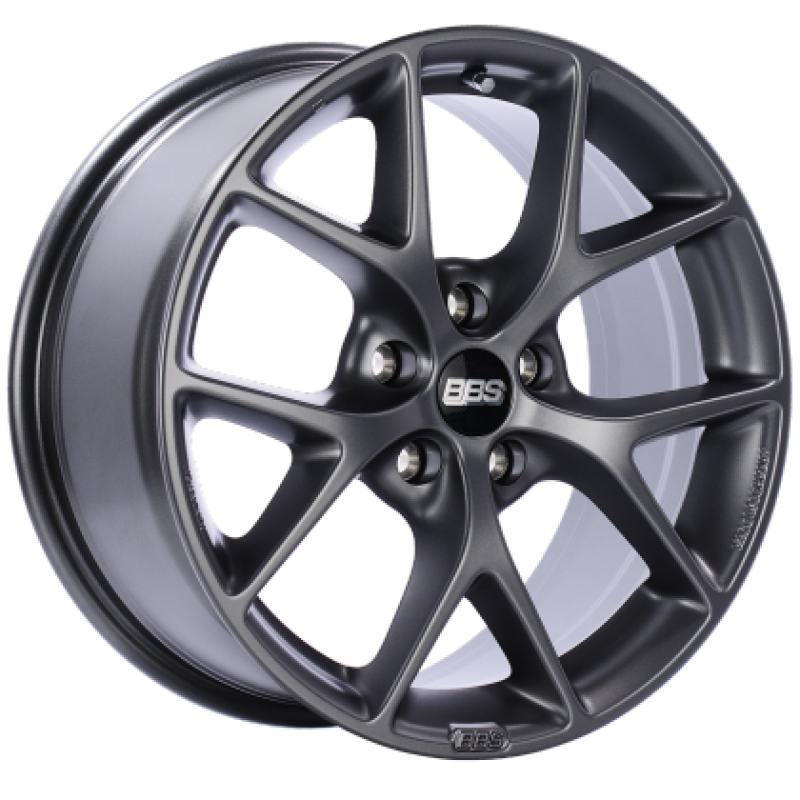 BBS SR 16x7 5x100 ET36 Satin Grey Wheel -70mm PFS/Clip Required Wheels - Cast BBS