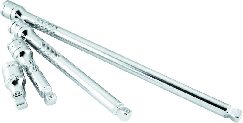 BikeMaster 4-pc 3/8in Wobble Extension Bar Set Tools BikeMaster