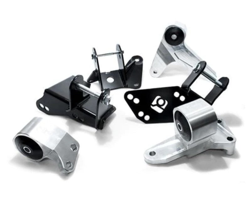 Innovative 96-00 Civic K-Series Silver Aluminum Mounts 85A Bushings (EG/DC Subframe) Engine Mounts Innovative Mounts