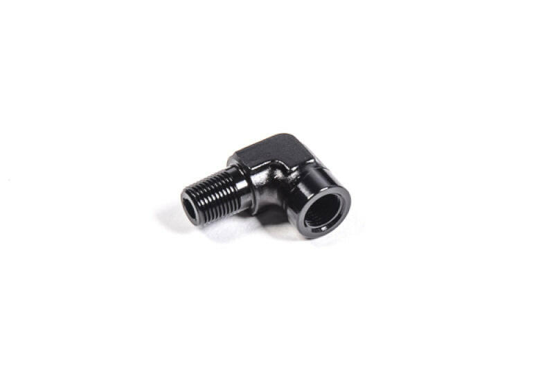 Radium Engineering 1/8in NPT Male to Female 90 Degree Fitting Fittings Radium Engineering