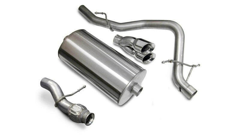 Corsa 2009-2014 Chevrolet Tahoe 5.3L V8 Polished Sport Cat-Back Exhaust Catback CORSA Performance