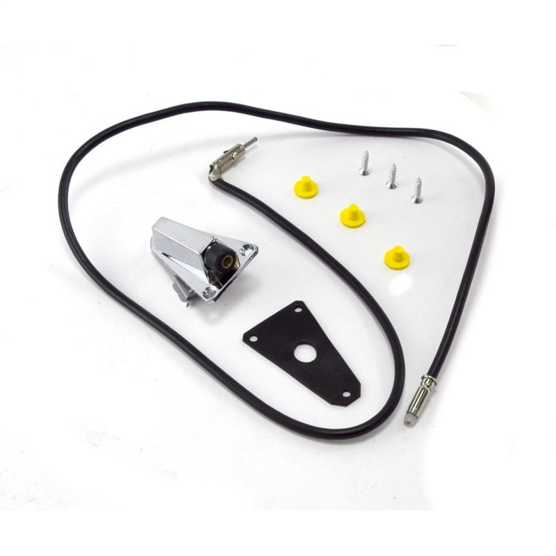 Omix Chrome Antenna Base 76-95 Jeep CJ & Wrangler Antennas OMIX