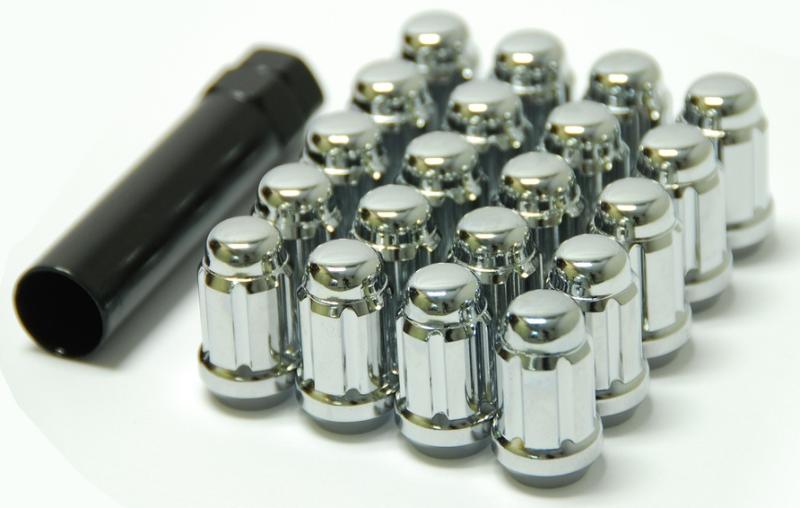 Wheel Mate Muteki Closed End Lug Nuts - Chrome 12x1.50 Lug Nuts Wheel Mate
