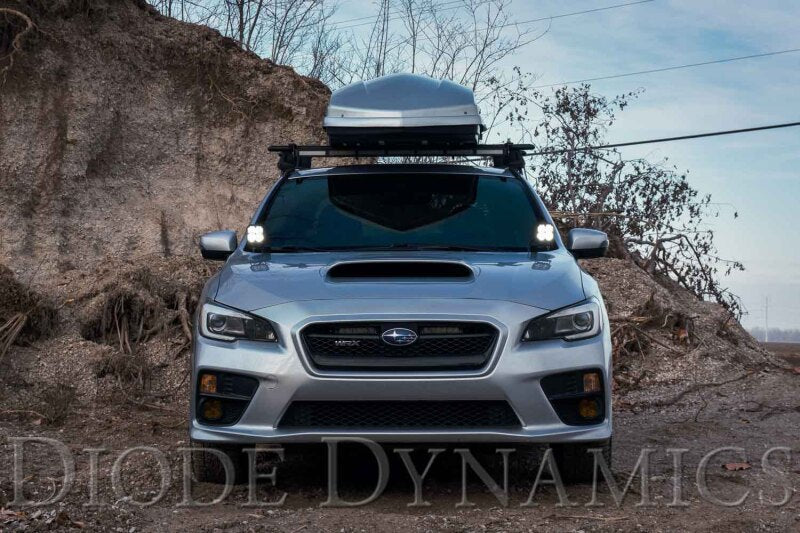Diode Dynamics 15-21 Subaru WRX/STi Pro SS3 LED Ditch Light Kit - White Combo Light Accessories and Wiring Diode Dynamics