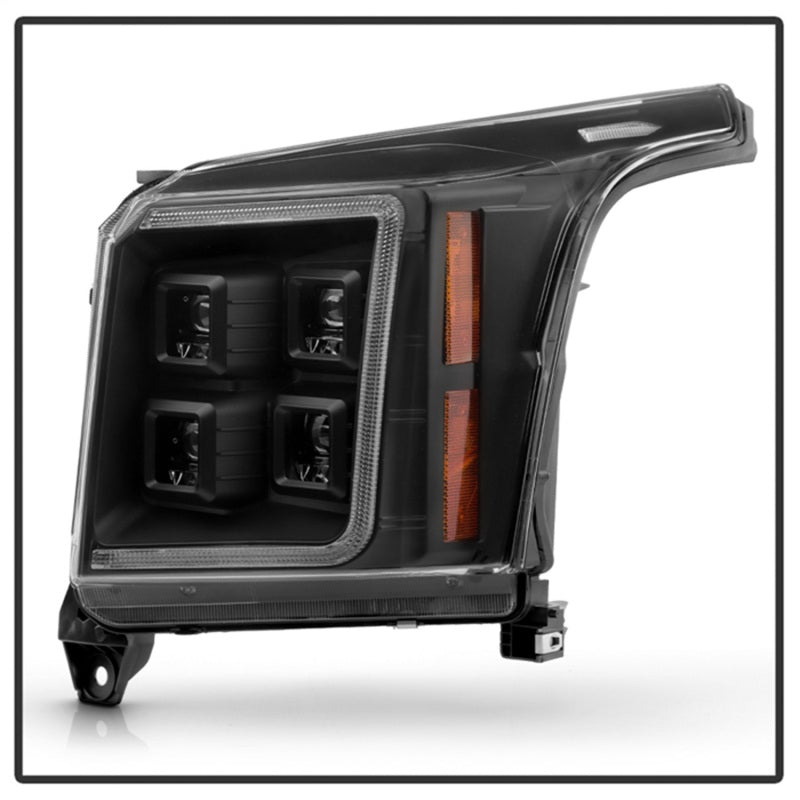 Spyder Apex 15-20 GMC Yukon High-Power LED Module Headlights - Black (PRO-YD-GY15HALAP-SBSEQ-BK) Headlights SPYDER