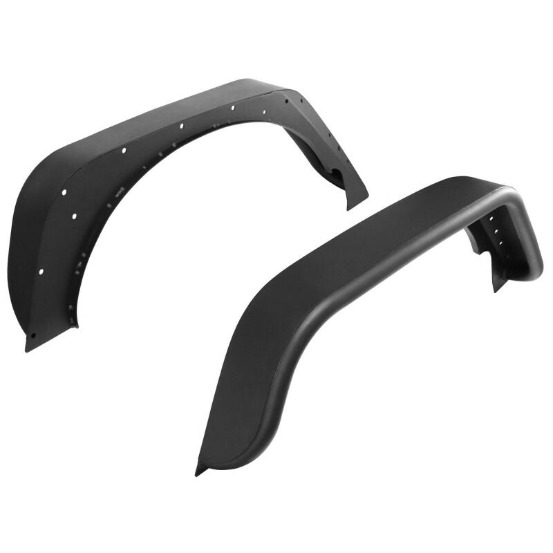 Westin/Snyper 07-17 Jeep Wrangler Tube Fenders - Rear - Textured Black Fenders Westin