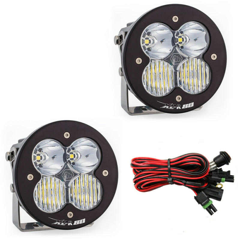 Baja Designs XL R 80 Series Driving Combo Pattern Pair LED Light Pods Light Bars & Cubes Baja Designs
