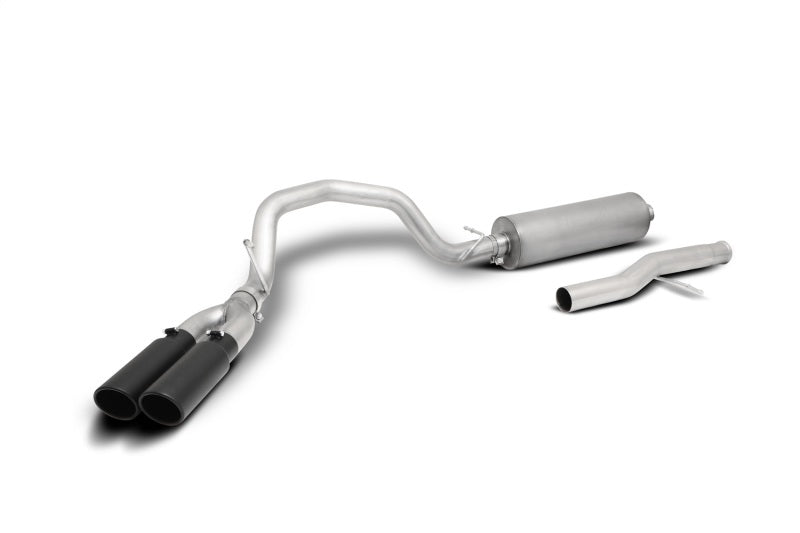 Gibson 21-22 Yukon/ Tahoe 5.3L Black Elite Cat-Back Dual Sport Exhaust System - Stainless Catback Gibson