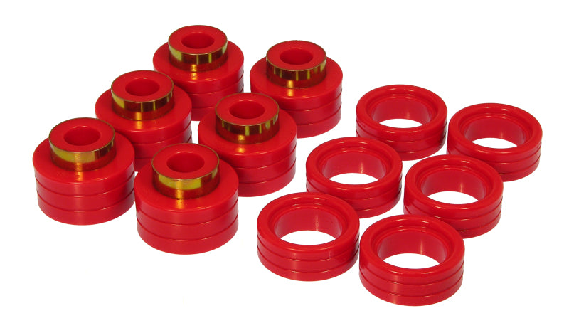 Prothane 94-01 Dodge Ram 2/4wd Cab Mounts - Red Bushing Kits Prothane