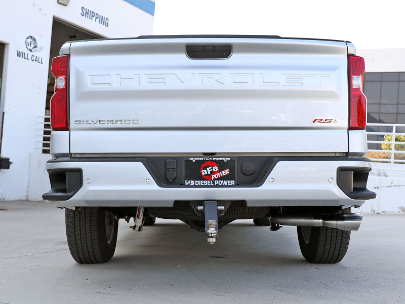 aFe Rebel XD Series 3 IN 304 Stainless Steel DPF-Back Exhaust w/Dual Polished Tips DPF Back aFe