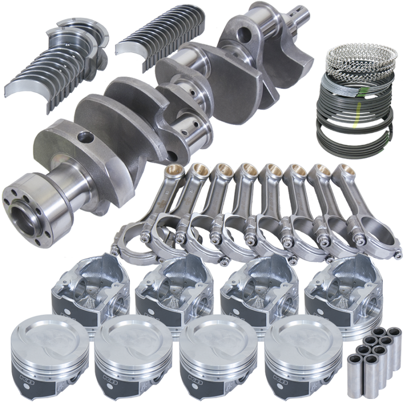 Eagle Chevy LT1350 1Pc 3.750in Crank 5.700in I-Beam Rods -18cc 4.040in Pistons Rotating Assembly Rotating Assemblies Eagle