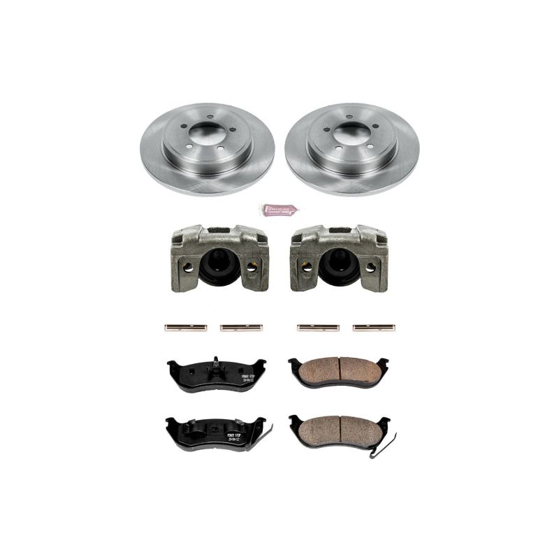 Power Stop 06-10 Ford Explorer Rear Autospecialty Brake Kit w/Calipers Brake Kits - OE PowerStop