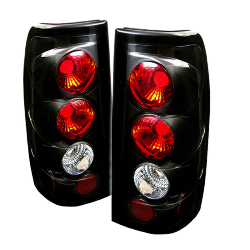 Spyder Chevy Silverado 1500 99-02 Euro Tail Lights G2 Version Blk ALT-YD-CS99-G2-BK Tail Lights SPYDER
