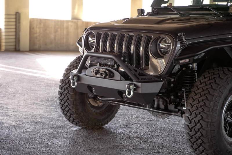 DV8 Offroad 07-23 Jeep Wrangler JK/JL & Gladiator JT FS-15 Series Front Bumper Bumpers - Steel DV8 Offroad