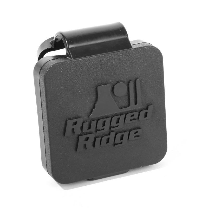 Rugged Ridge 2 Inch Hitch Plug Rugged Ridge Logo Hitch Accessories Rugged Ridge