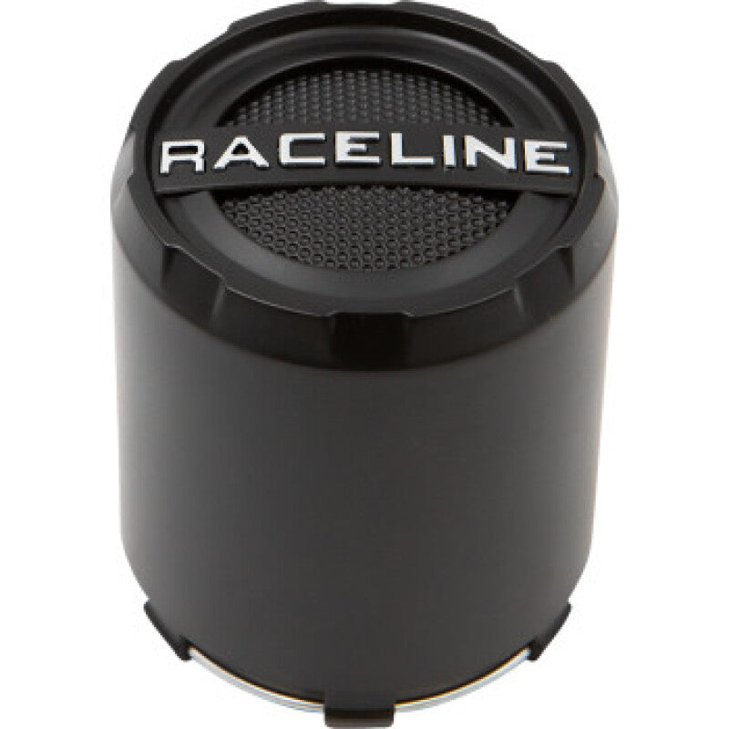 Raceline Center Cap - Golf Cart - Black Wheel Center Caps Raceline
