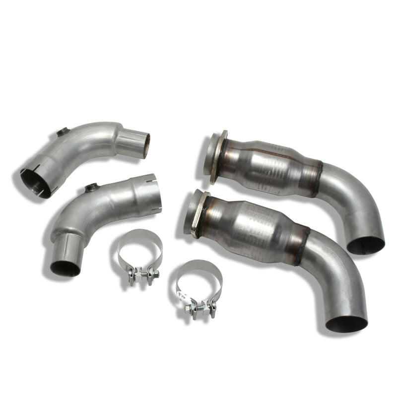 BBK 15-20 Ford Mustang GT 3in Short Mid Pipe Kit w/Cats (Use LT Header 1633/16330/1856/18560) Connecting Pipes BBK