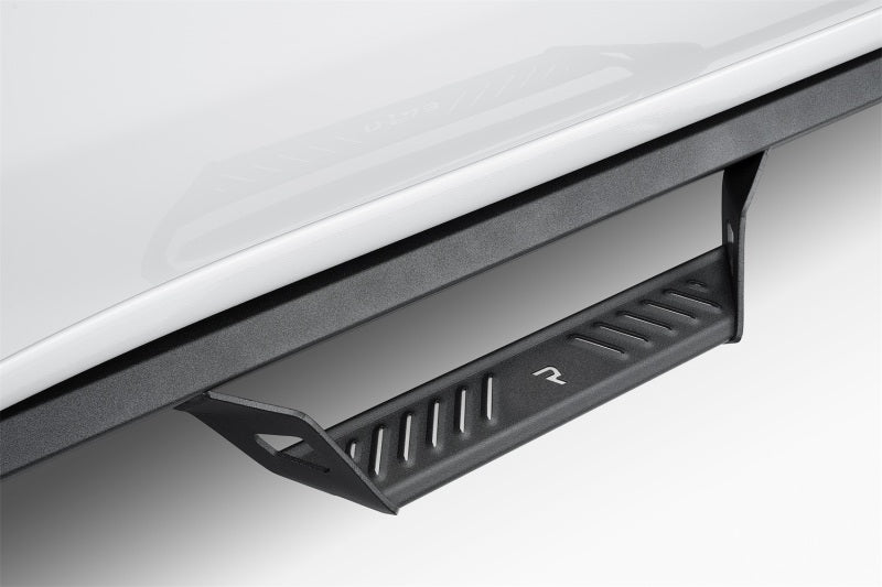 N-Fab Predator Pro 19-20 Chevy/GMC 1500 Crew Cab - Cab Length - Tex. Black Nerf Bars N-Fab