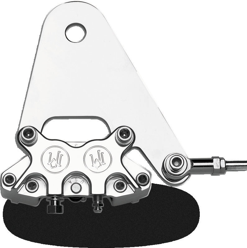 Performance Machine Rear Brake 125x4R x Stock Dsc - Chrome Brake Kits - OE Performance Machine