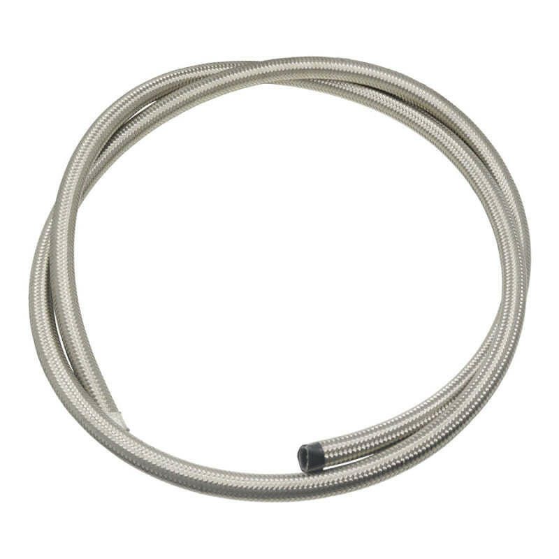 DeatschWerks 10AN Stainless Steel Double Braided CPE Hose - 6ft Hoses DeatschWerks