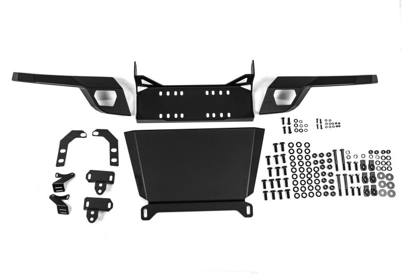 DV8 Offroad 2022+ Chevrolet Silverado 1500 Offroad Spec Series Front Bumper w/ Winch Bumpers - Steel DV8 Offroad