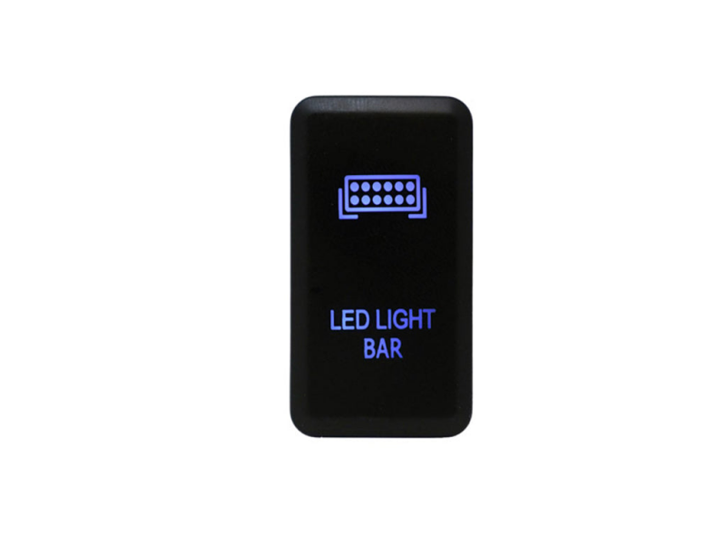 Cali Raised Tall Style Toyota Oem Style Led Light Bar Switch - Blue Switch Panels Cali Raised LED