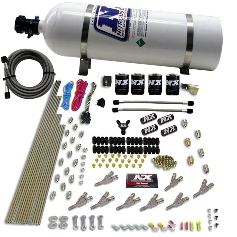 Nitrous Express STD Nozzle Nitrous Kit w/12lb Composite Bottle Nitrous Systems Nitrous Express