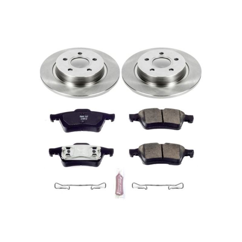 Power Stop 04-05 Volvo S40 Rear Autospecialty Brake Kit Brake Kits - OE PowerStop