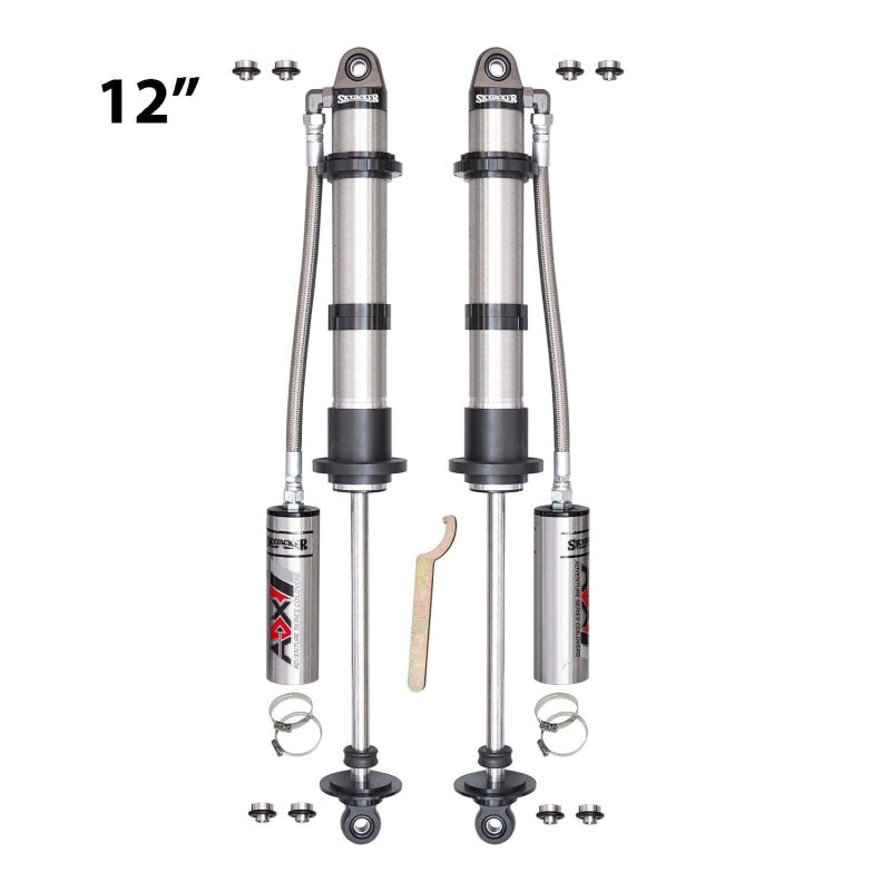 Skyjacker ADX 2.5 Adventure Series 12 In Stroke Universal Coilovers With Remote Reservoir Shocks and Struts Skyjacker