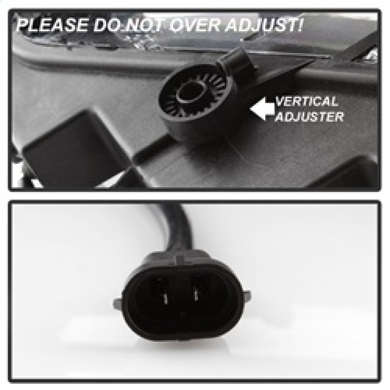 Spyder Dodge Charger 2015-2016 OEM LED Fog Lights W/Universal Switch- Clear FL-DCH2015-LED-C Fog Lights SPYDER