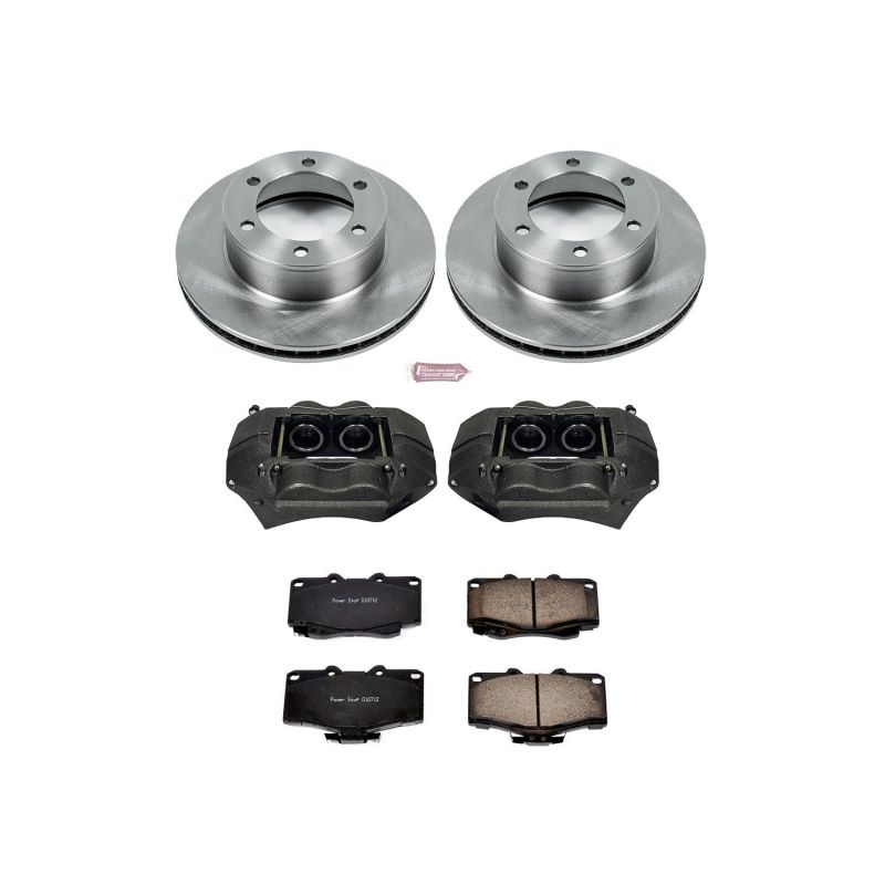 Power Stop 95-04 Toyota Tacoma Front Autospecialty Brake Kit w/Calipers Brake Kits - OE PowerStop