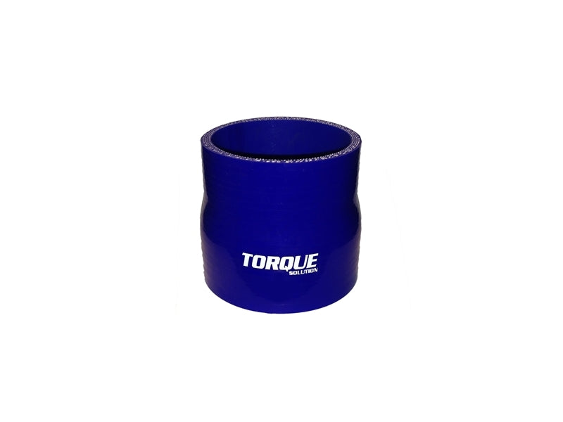 Torque Solution Transition Silicone Coupler: 2.75 inch to 3 inch Blue Universal Silicone Couplers & Hoses Torque Solution