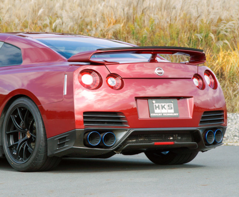 HKS RACING MUFFLER R35 GT-R w/ SILENCER Catback HKS